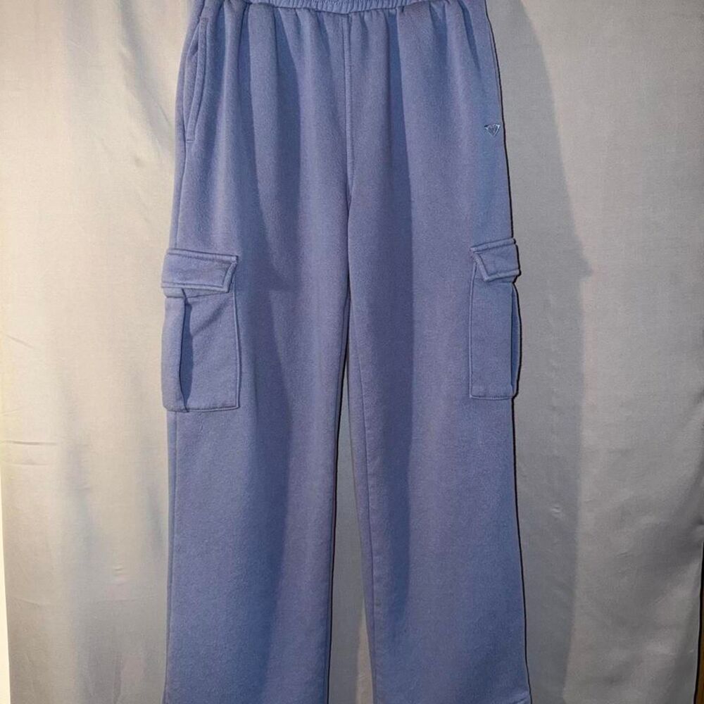 Roxy blue cargo sweatpants